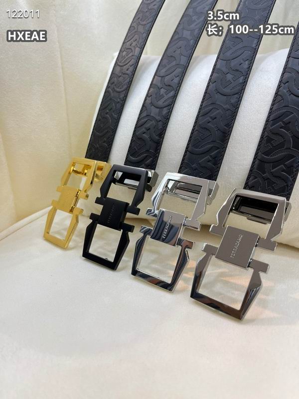 Ferragamo belt 35mmX100-125cm 8L70